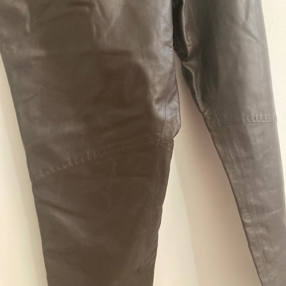 Dana Buchman leather pants